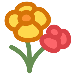 Flower 13 Outline icon